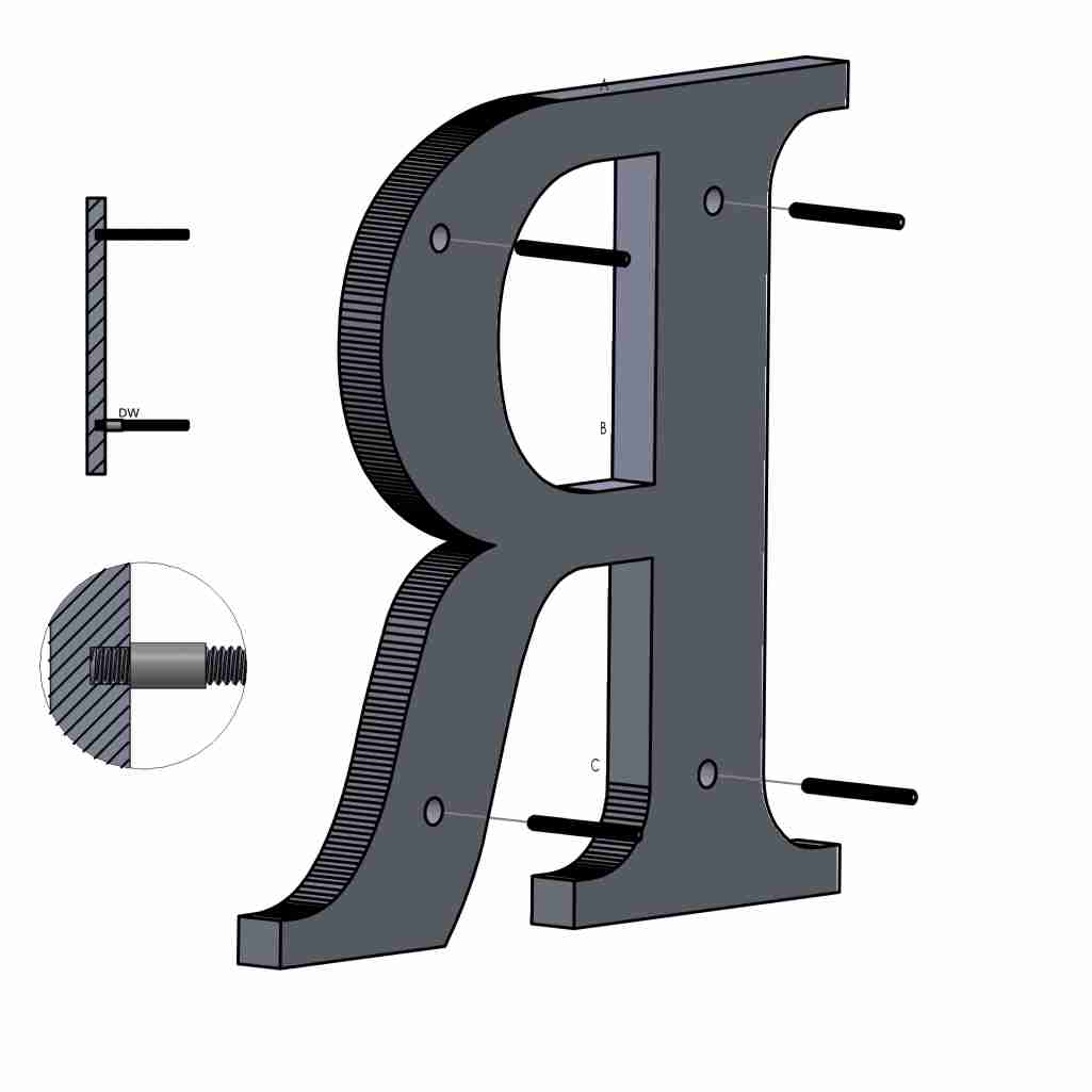 Sign Geek - Custom Dimensional Sign Letters & Logos - Dimensional