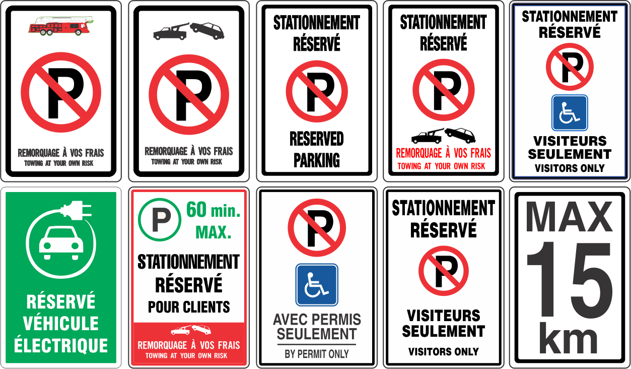 Parking Signage