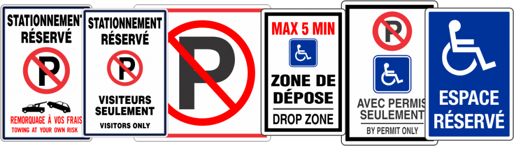 Signes de stationnement DUCATI DUCATI Parking Only Sign 